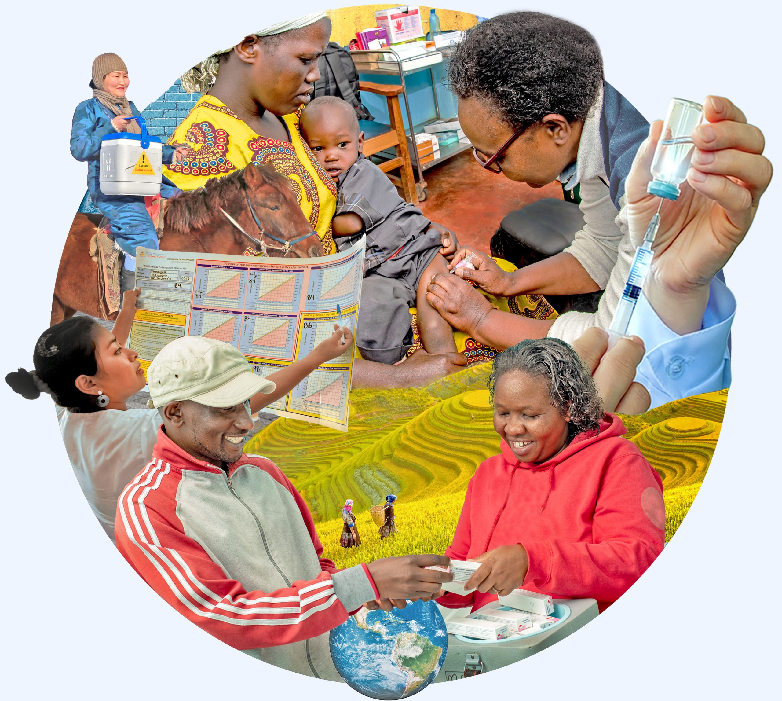 PIVI The Partnership for International Vaccine Initiatives - Hero Collage